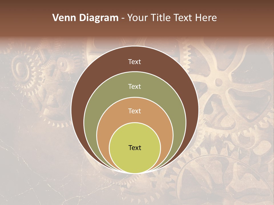 Antique Engine Technical PowerPoint Template