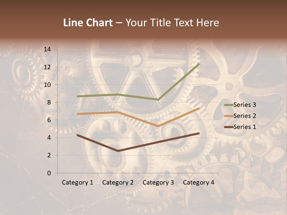Antique Engine Technical PowerPoint Template
