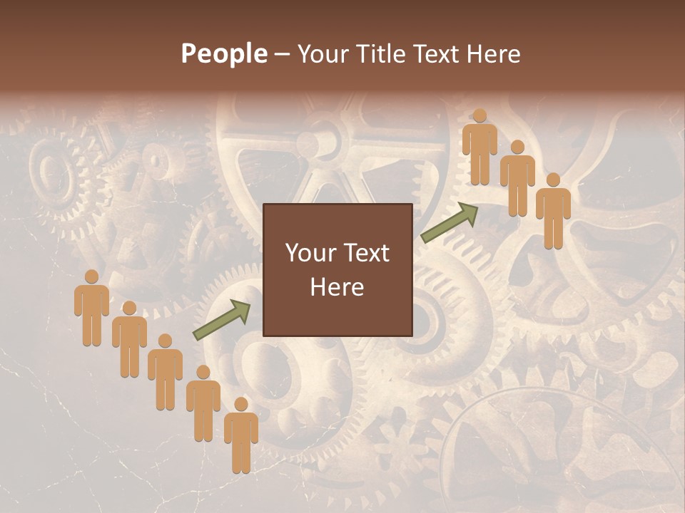 Antique Engine Technical PowerPoint Template
