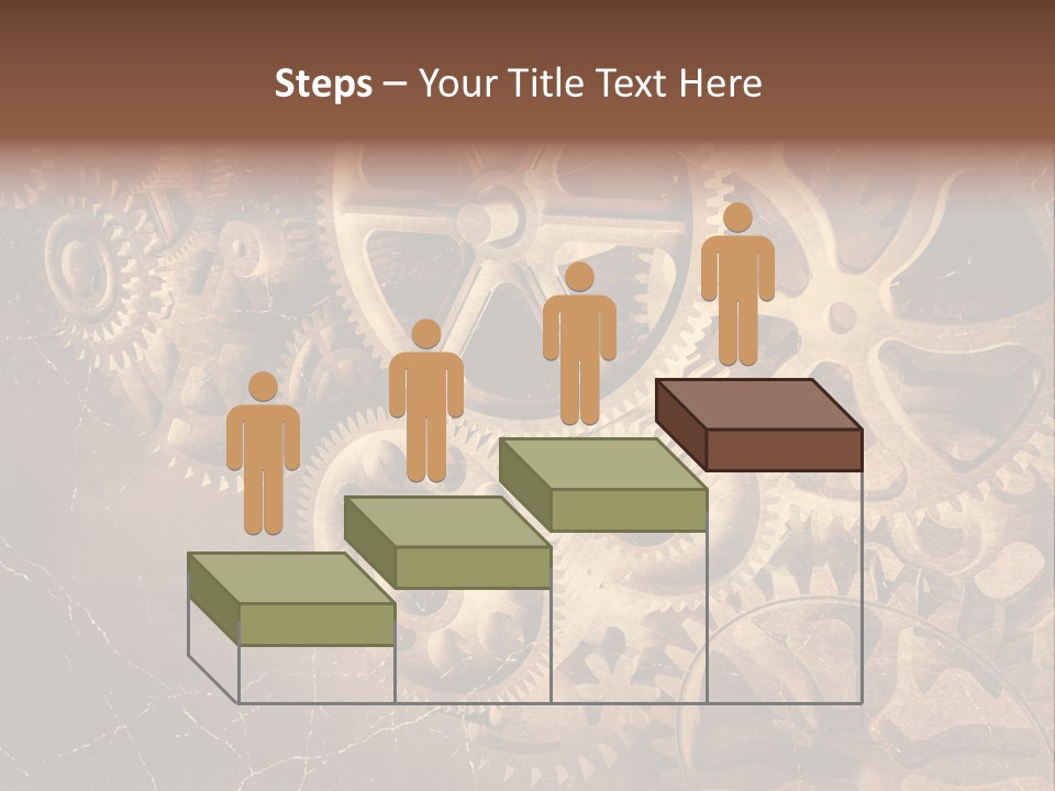 Antique Engine Technical PowerPoint Template