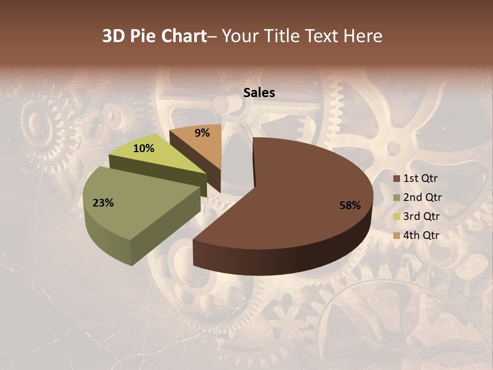 Antique Engine Technical PowerPoint Template