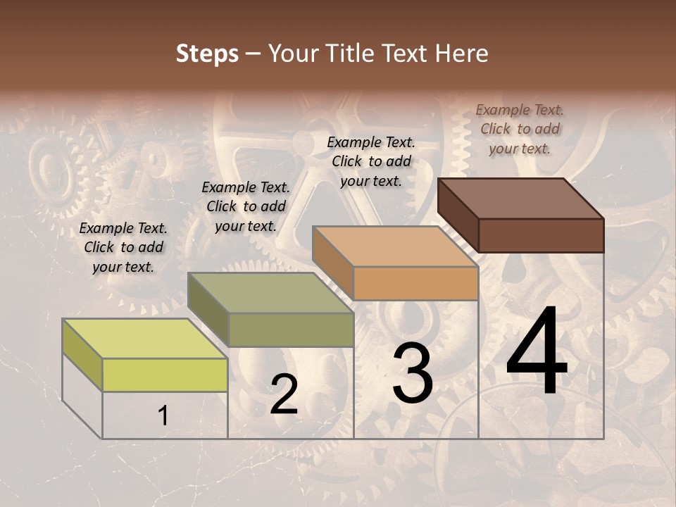 Antique Engine Technical PowerPoint Template