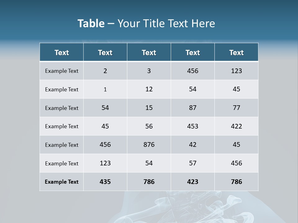 Organ Ray Cerebellum PowerPoint Template