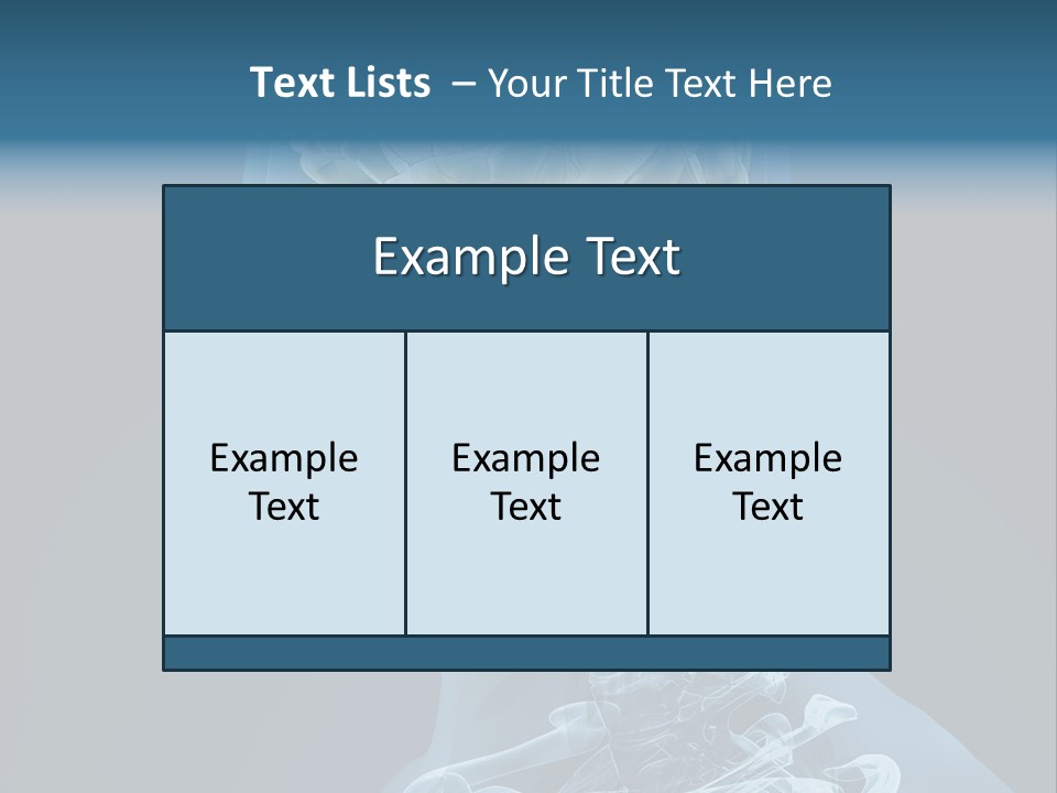 Organ Ray Cerebellum PowerPoint Template