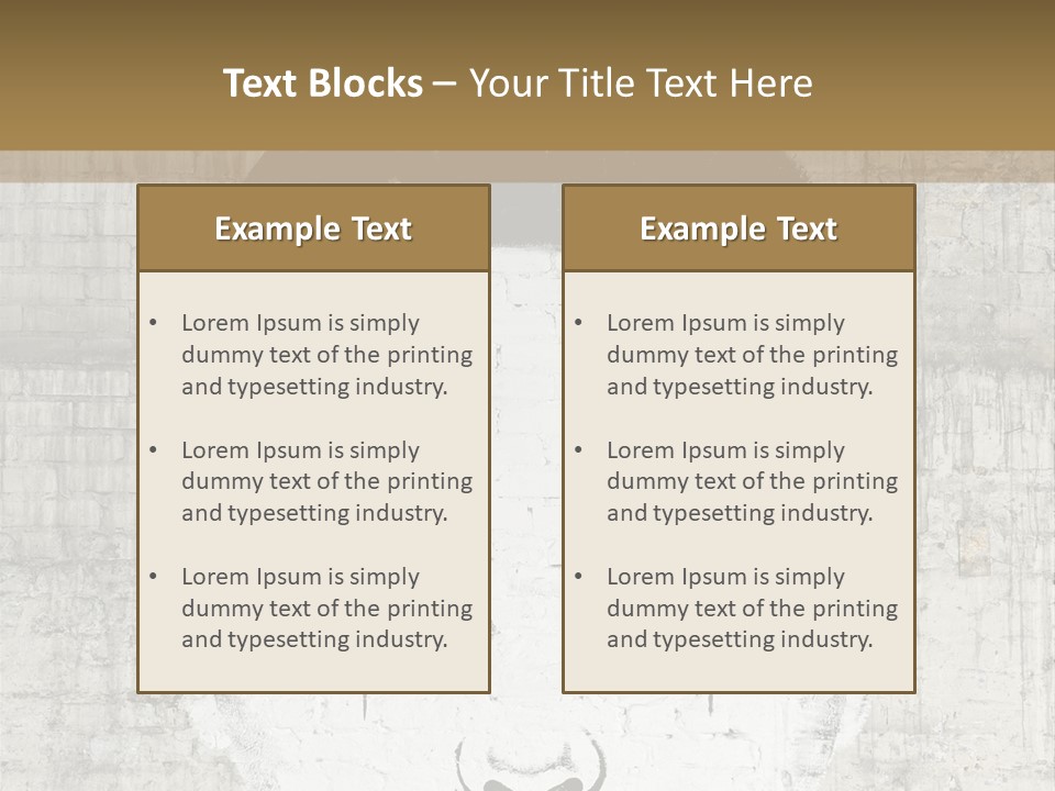 Illustration White Sad PowerPoint Template