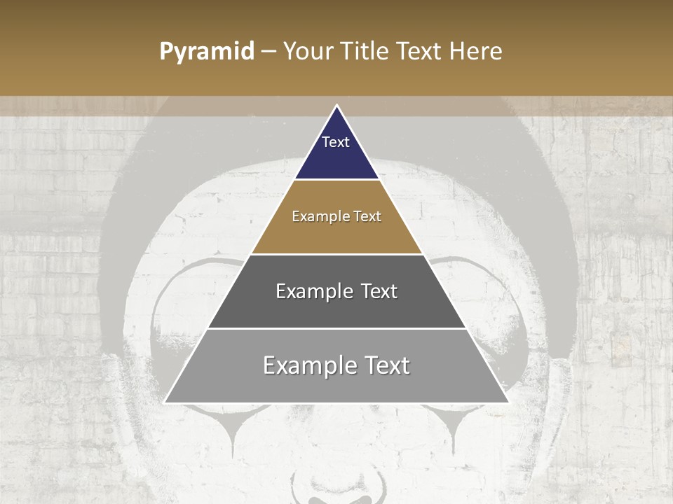 Illustration White Sad PowerPoint Template