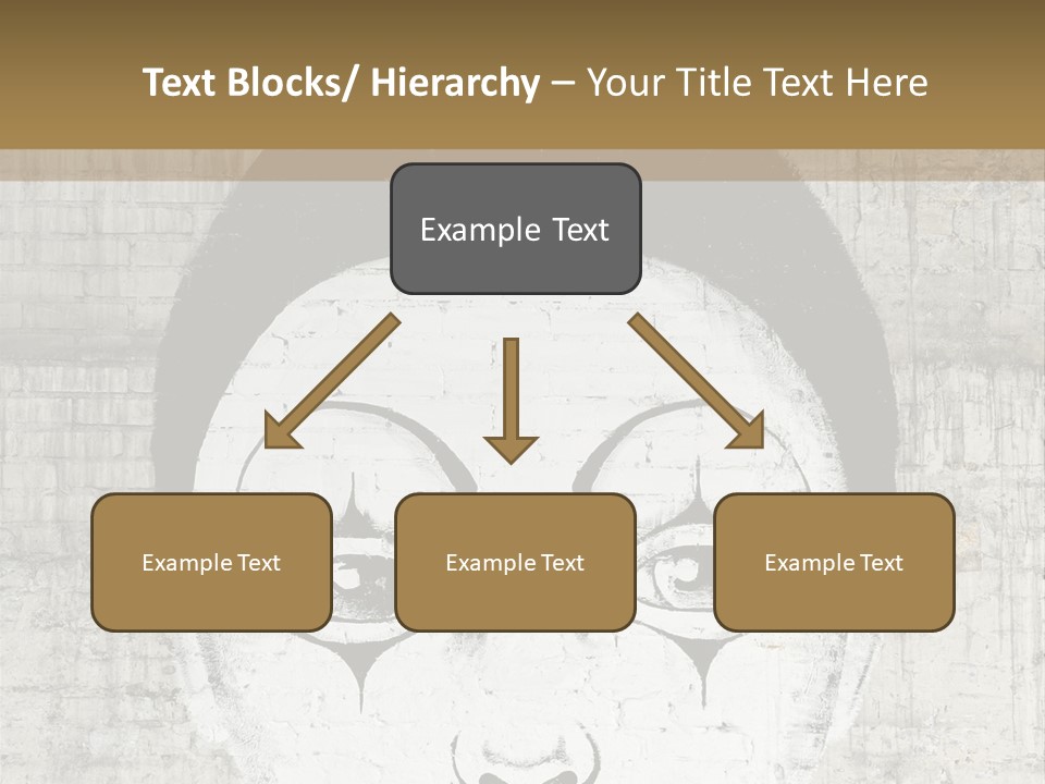 Illustration White Sad PowerPoint Template