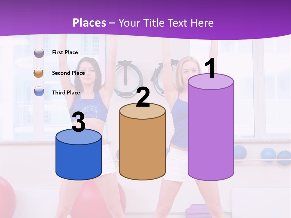 Flexible Stretching Well Being PowerPoint Template