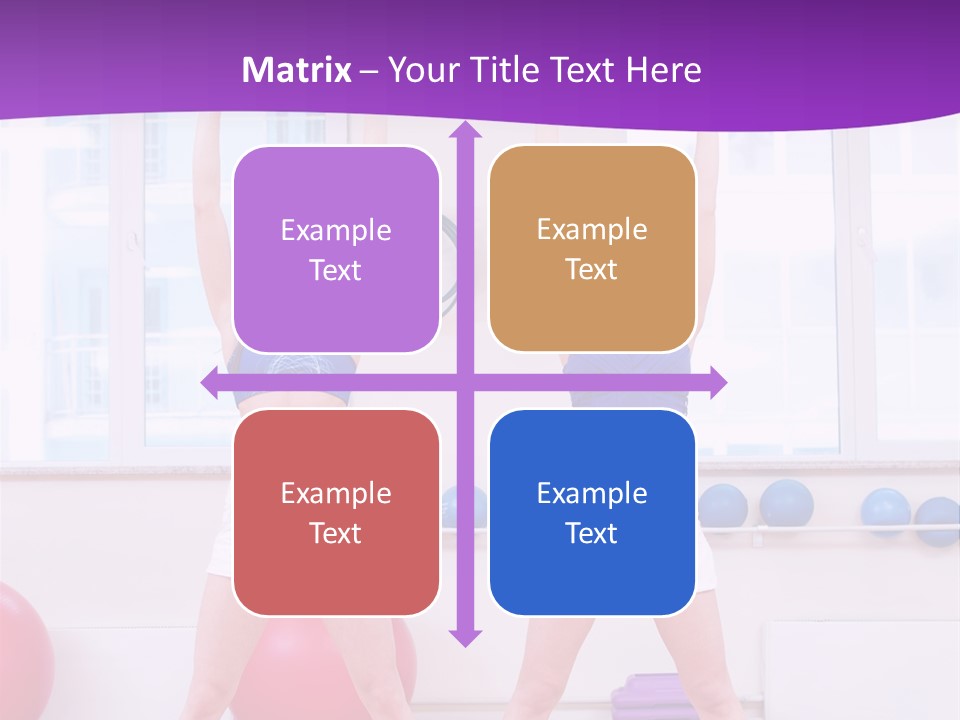 Flexible Stretching Well Being PowerPoint Template