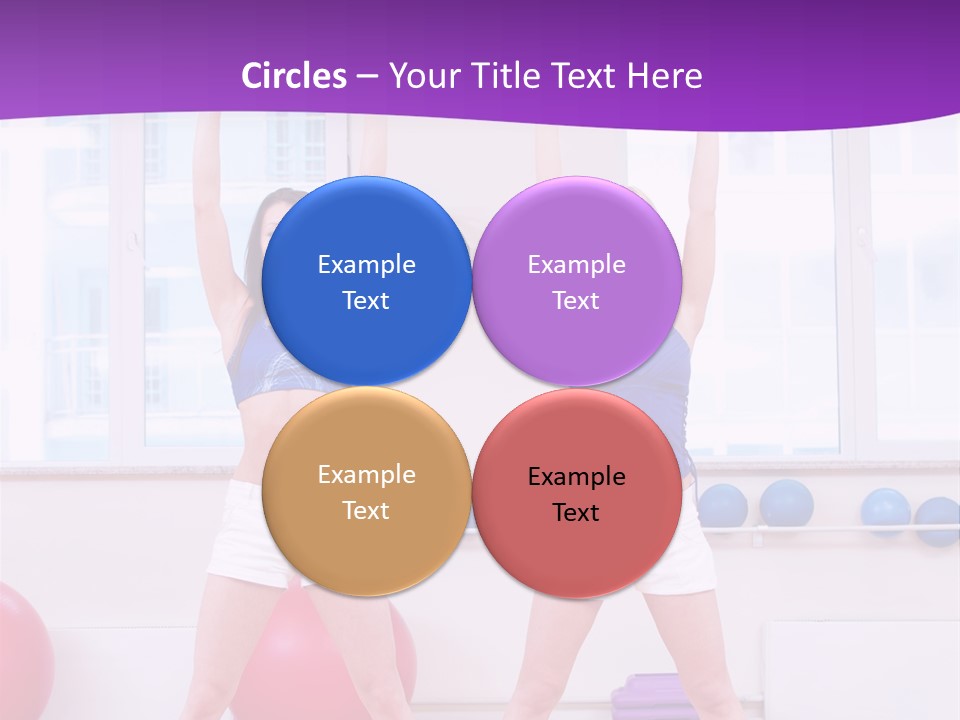 Flexible Stretching Well Being PowerPoint Template