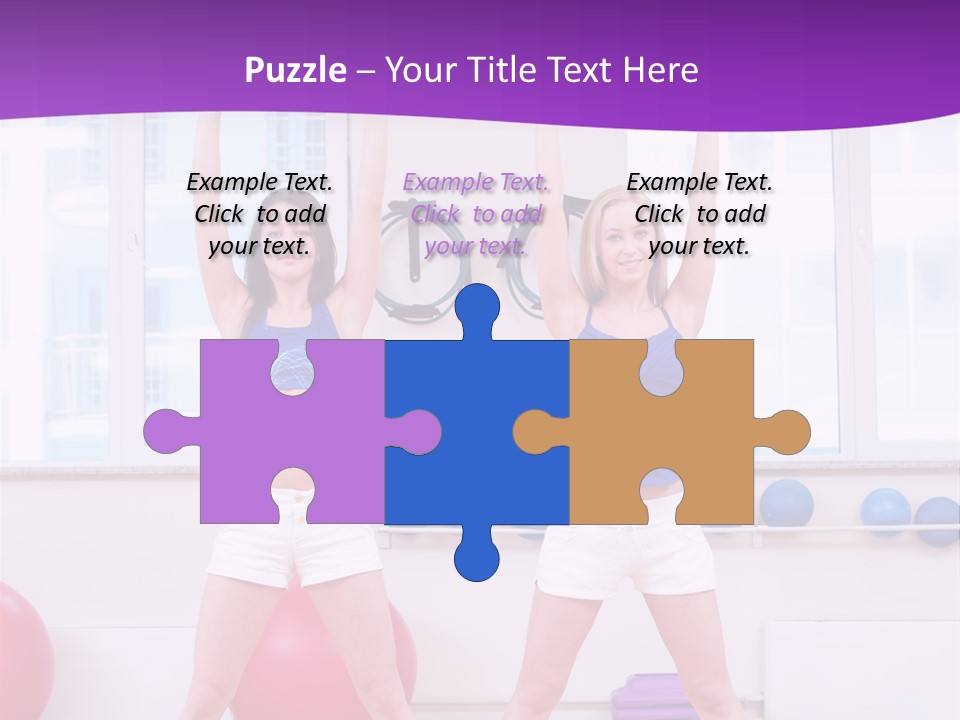 Flexible Stretching Well Being PowerPoint Template