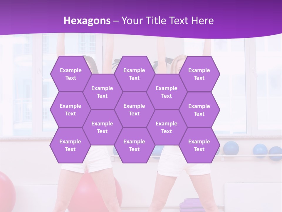 Flexible Stretching Well Being PowerPoint Template