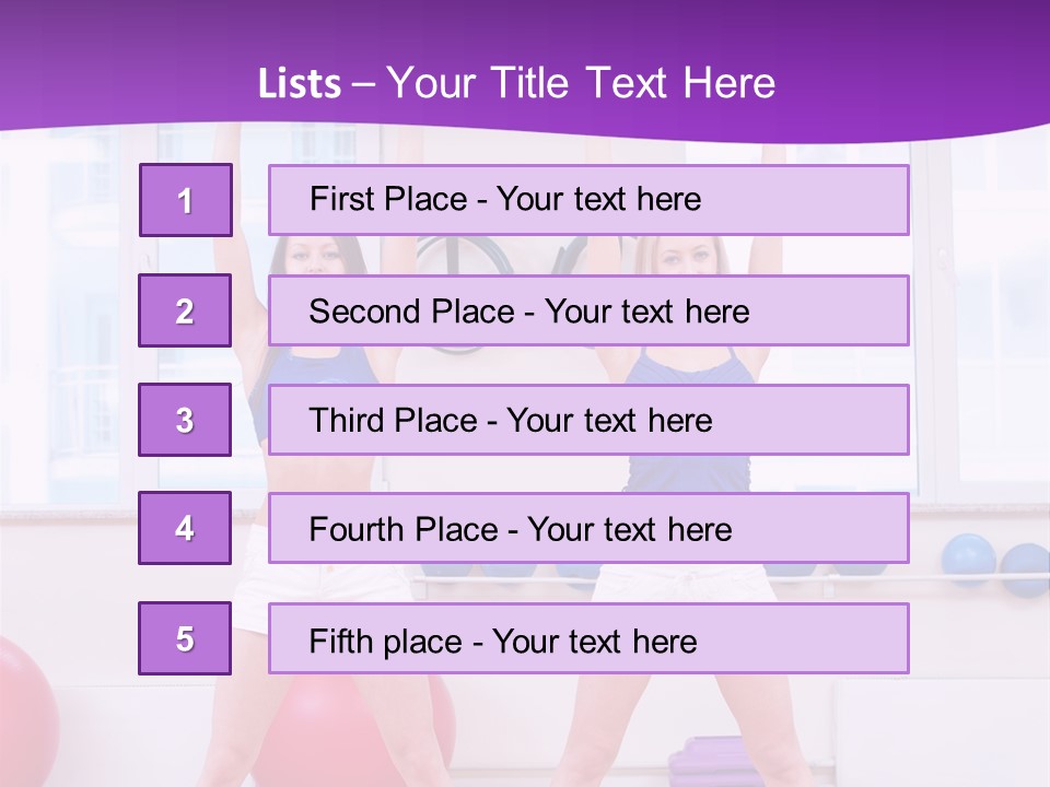 Flexible Stretching Well Being PowerPoint Template