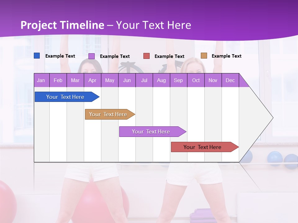 Flexible Stretching Well Being PowerPoint Template