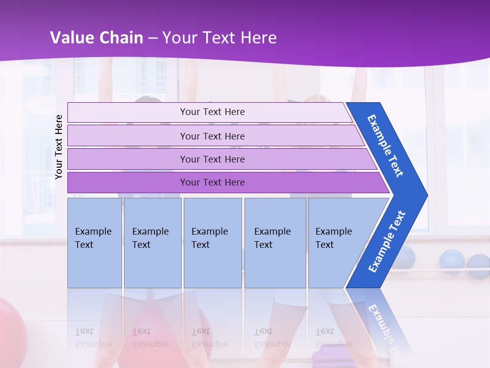 Flexible Stretching Well Being PowerPoint Template
