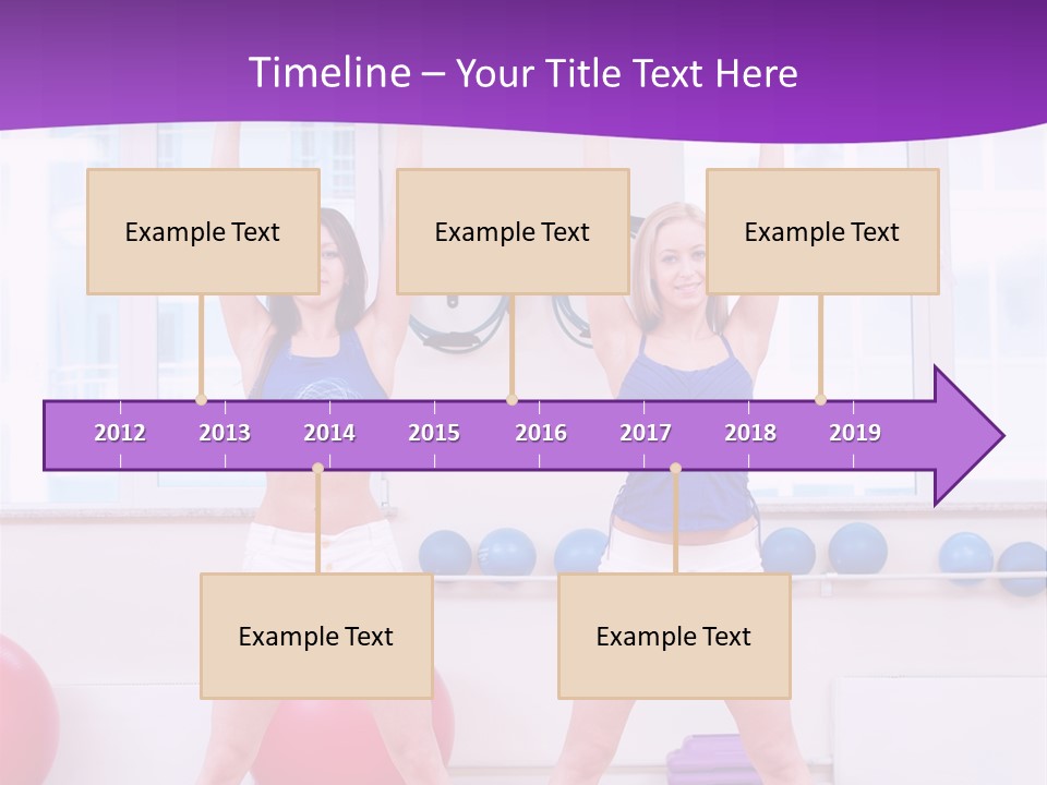 Flexible Stretching Well Being PowerPoint Template