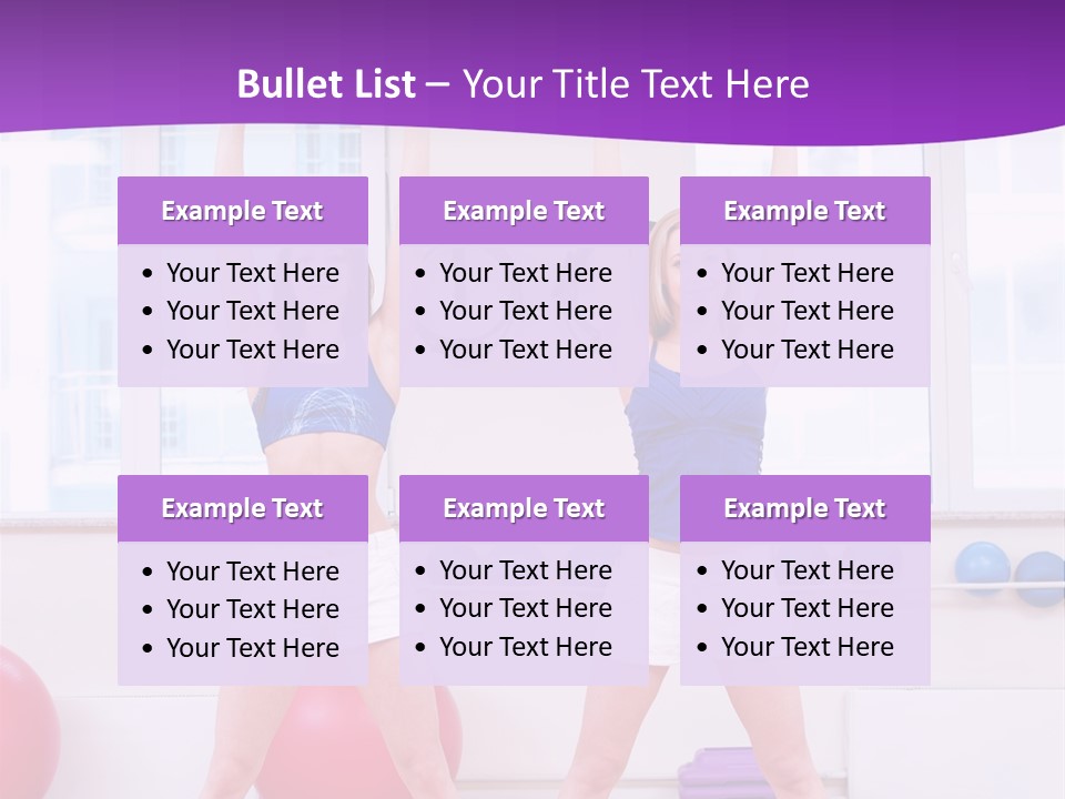 Flexible Stretching Well Being PowerPoint Template