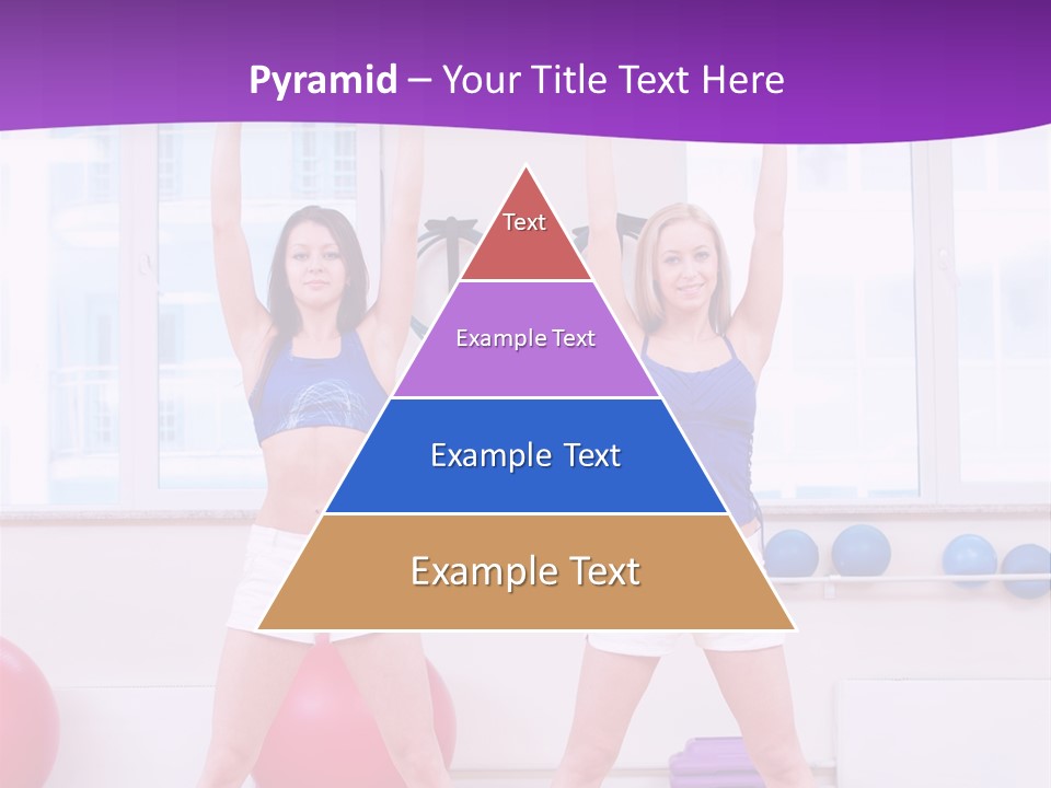 Flexible Stretching Well Being PowerPoint Template