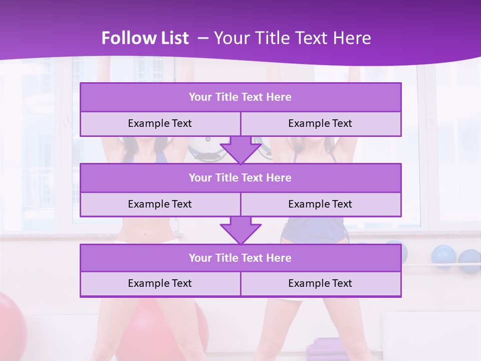 Flexible Stretching Well Being PowerPoint Template