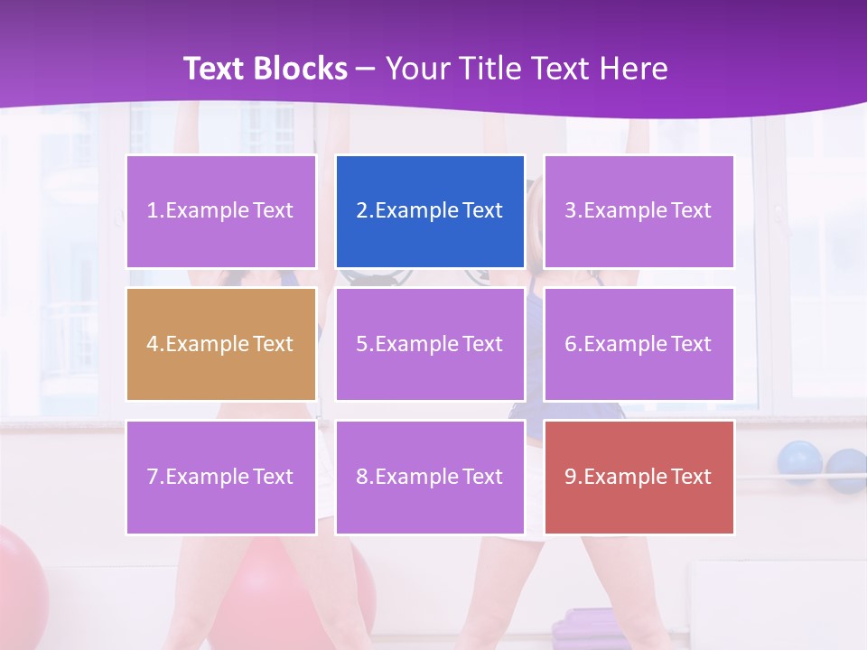 Flexible Stretching Well Being PowerPoint Template