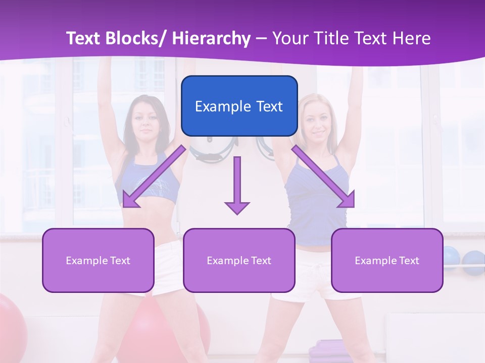 Flexible Stretching Well Being PowerPoint Template