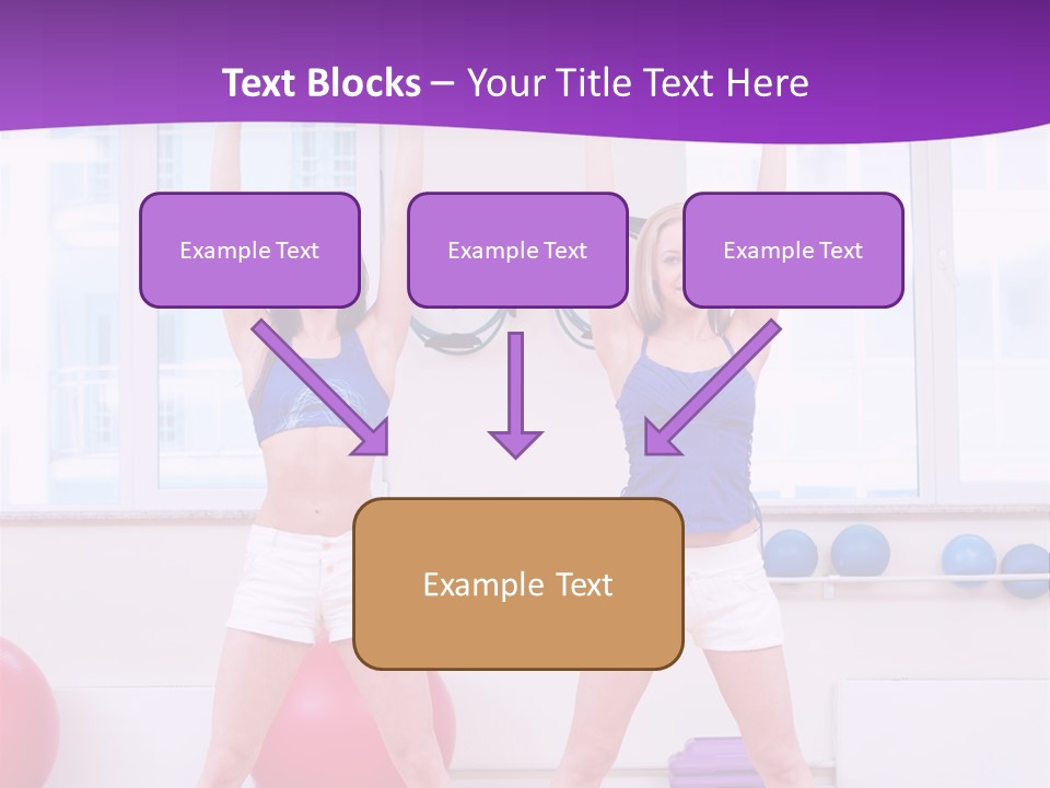 Flexible Stretching Well Being PowerPoint Template