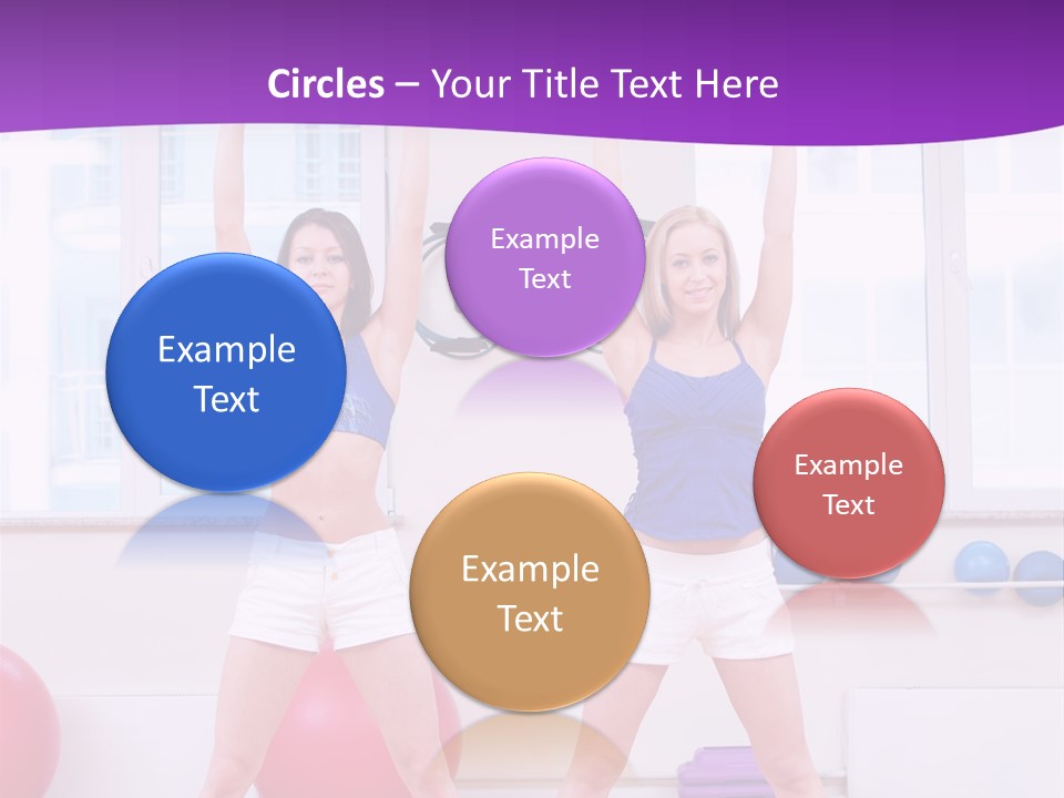 Flexible Stretching Well Being PowerPoint Template