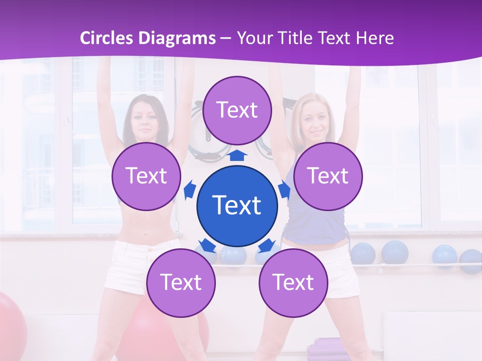 Flexible Stretching Well Being PowerPoint Template