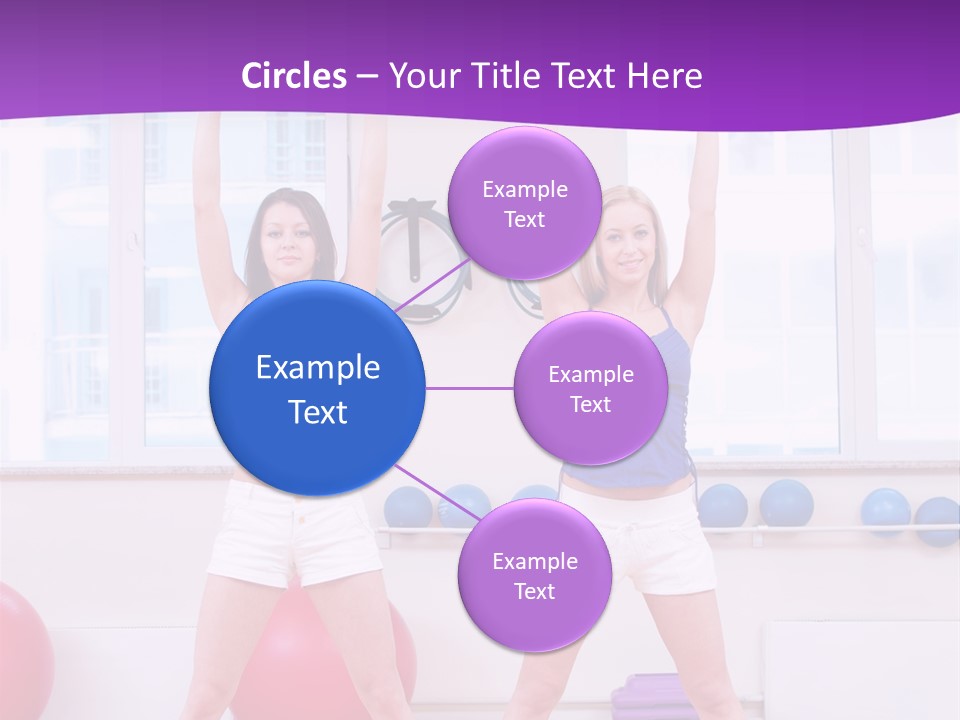 Flexible Stretching Well Being PowerPoint Template