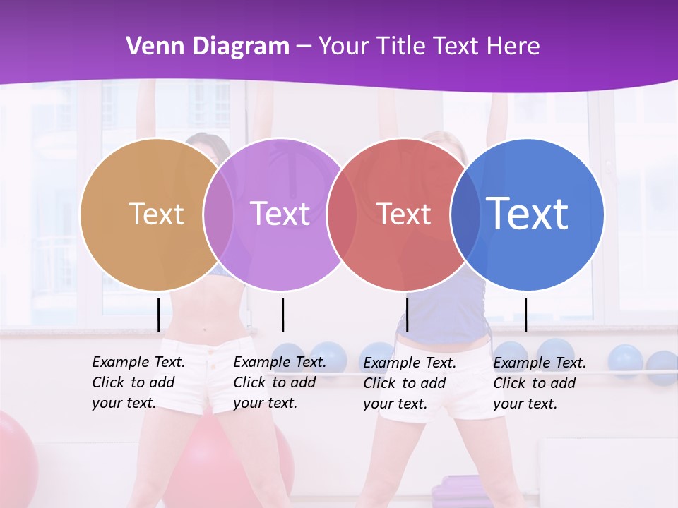 Flexible Stretching Well Being PowerPoint Template