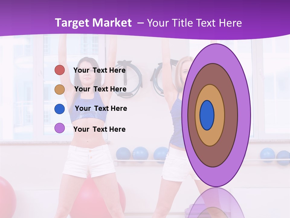 Flexible Stretching Well Being PowerPoint Template