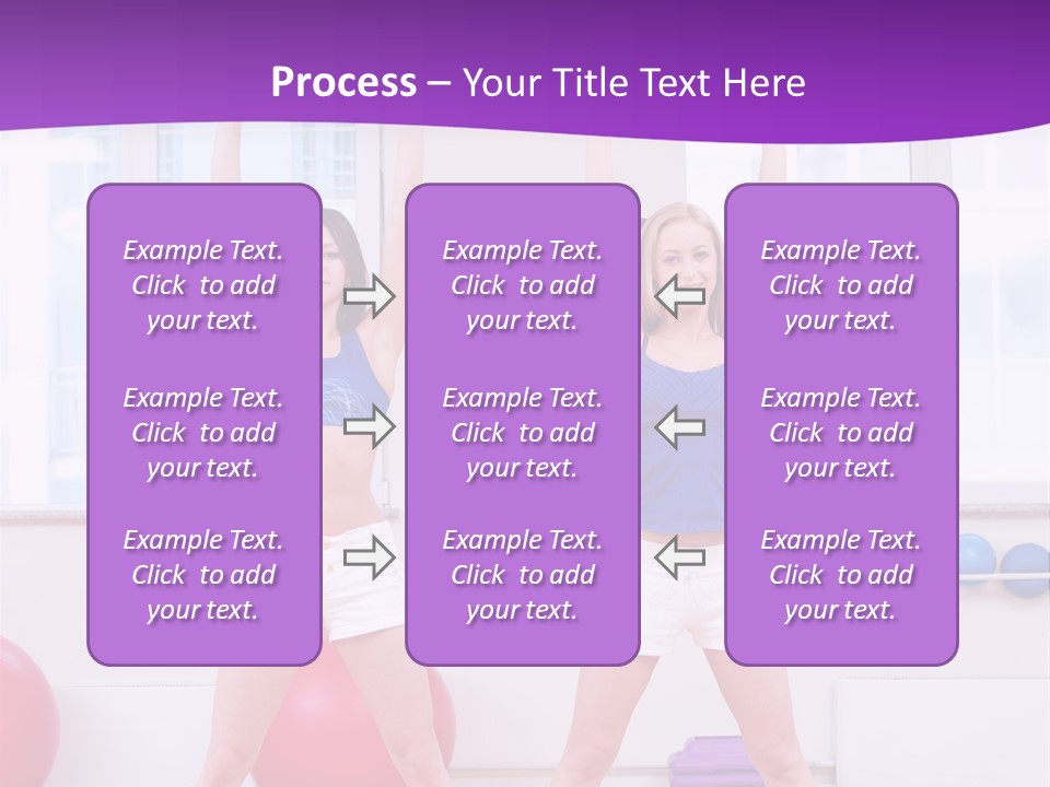 Flexible Stretching Well Being PowerPoint Template