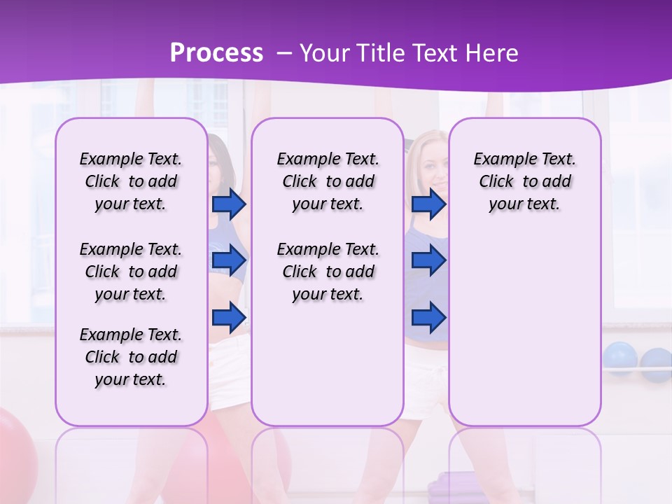 Flexible Stretching Well Being PowerPoint Template