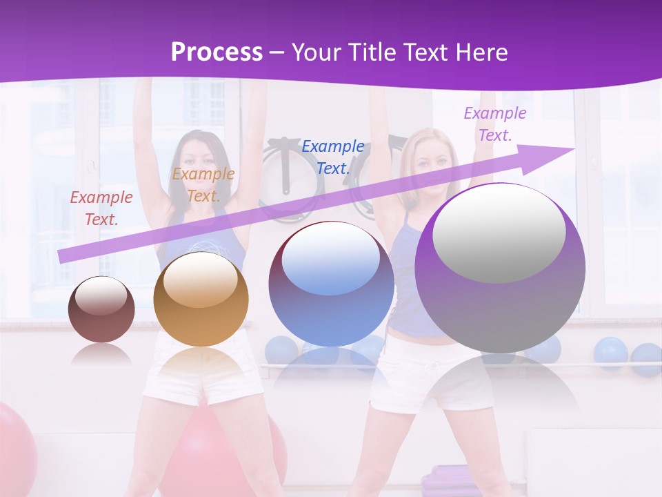 Flexible Stretching Well Being PowerPoint Template