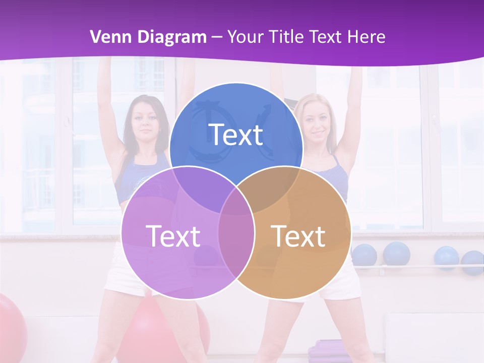 Flexible Stretching Well Being PowerPoint Template