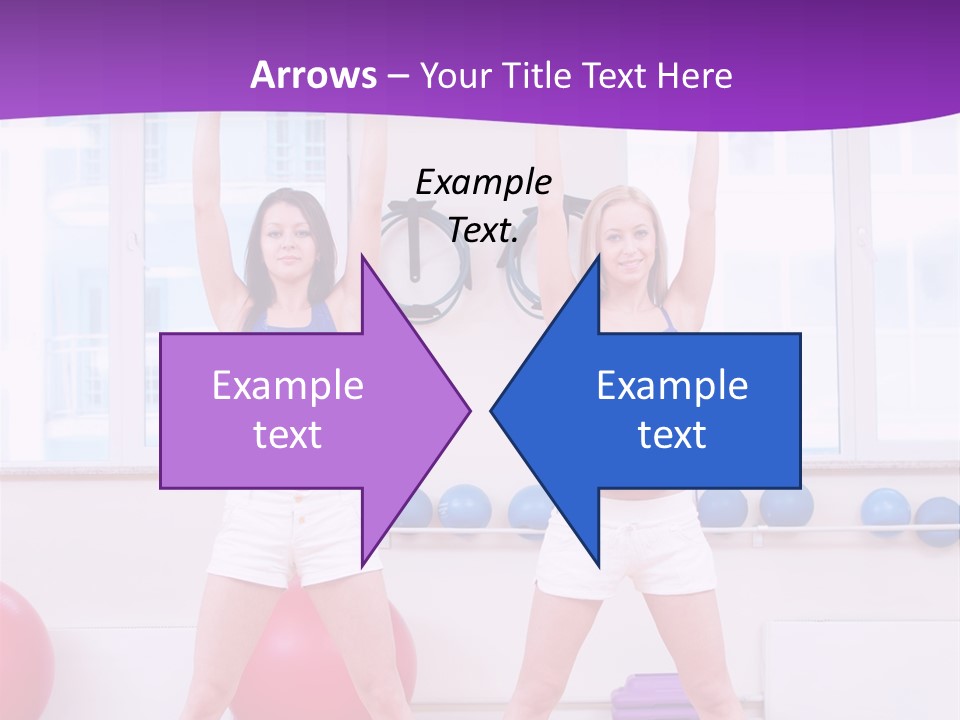 Flexible Stretching Well Being PowerPoint Template
