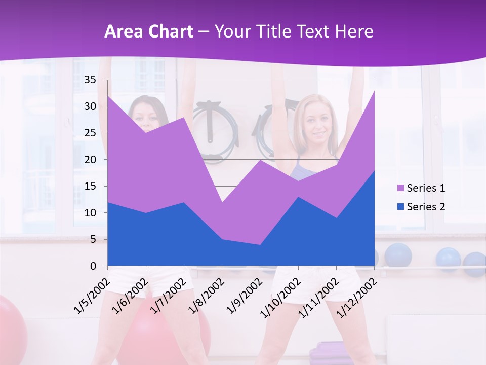 Flexible Stretching Well Being PowerPoint Template