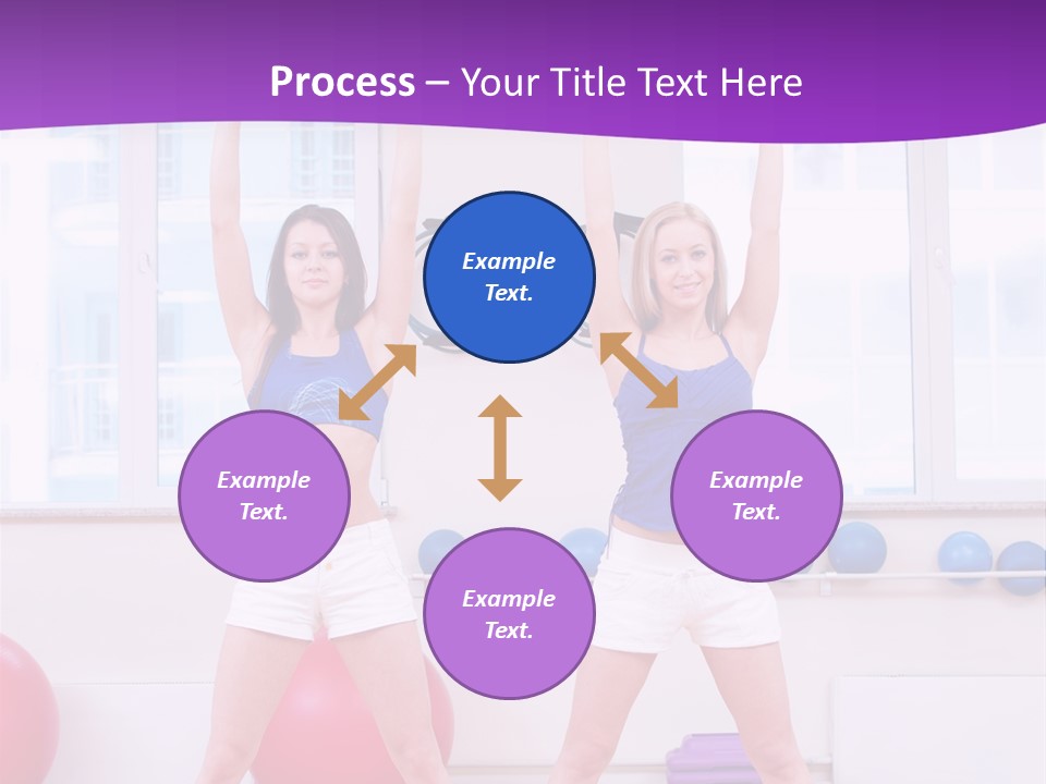 Flexible Stretching Well Being PowerPoint Template