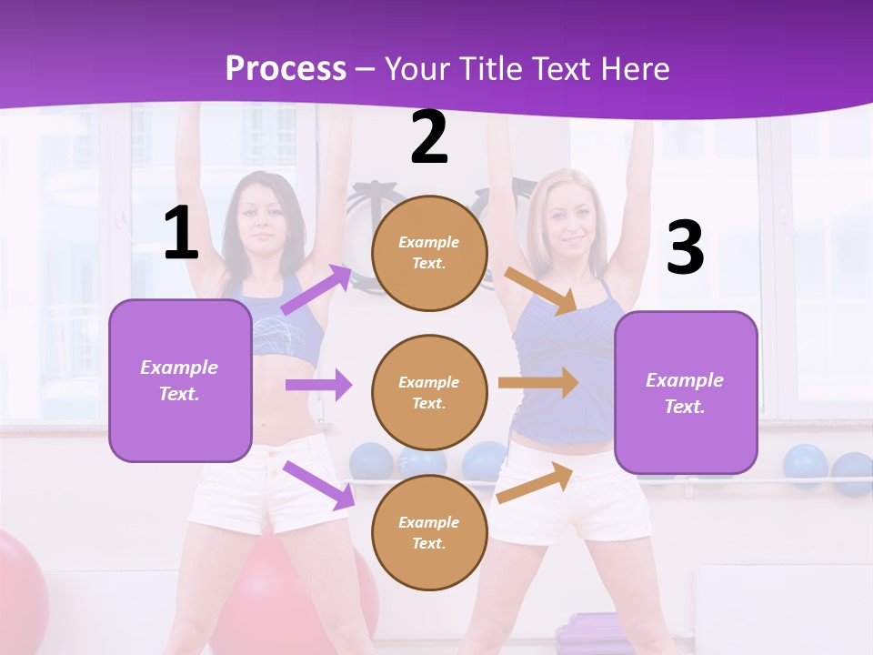 Flexible Stretching Well Being PowerPoint Template