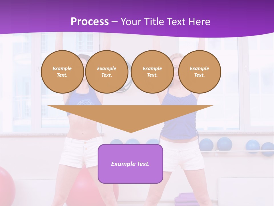 Flexible Stretching Well Being PowerPoint Template