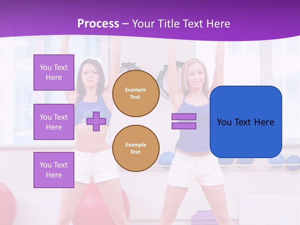 Flexible Stretching Well Being PowerPoint Template