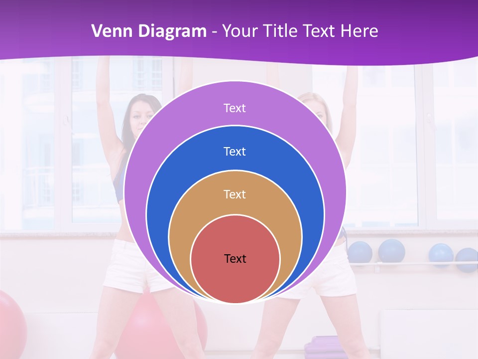 Flexible Stretching Well Being PowerPoint Template