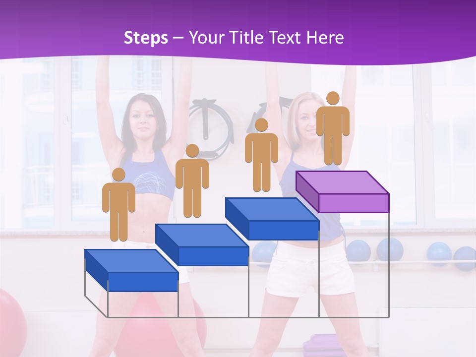 Flexible Stretching Well Being PowerPoint Template