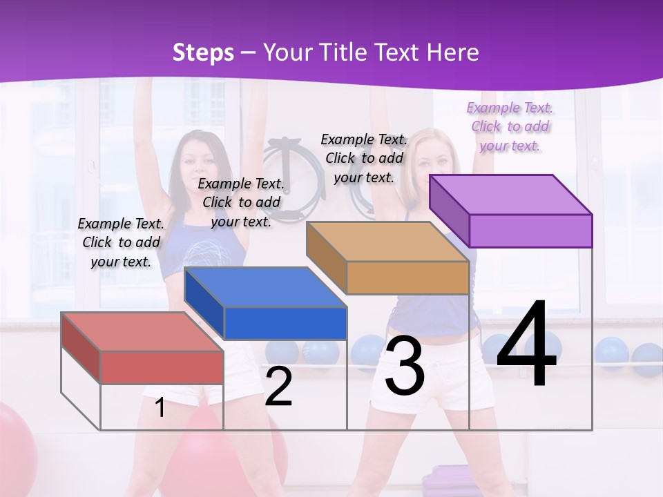 Flexible Stretching Well Being PowerPoint Template