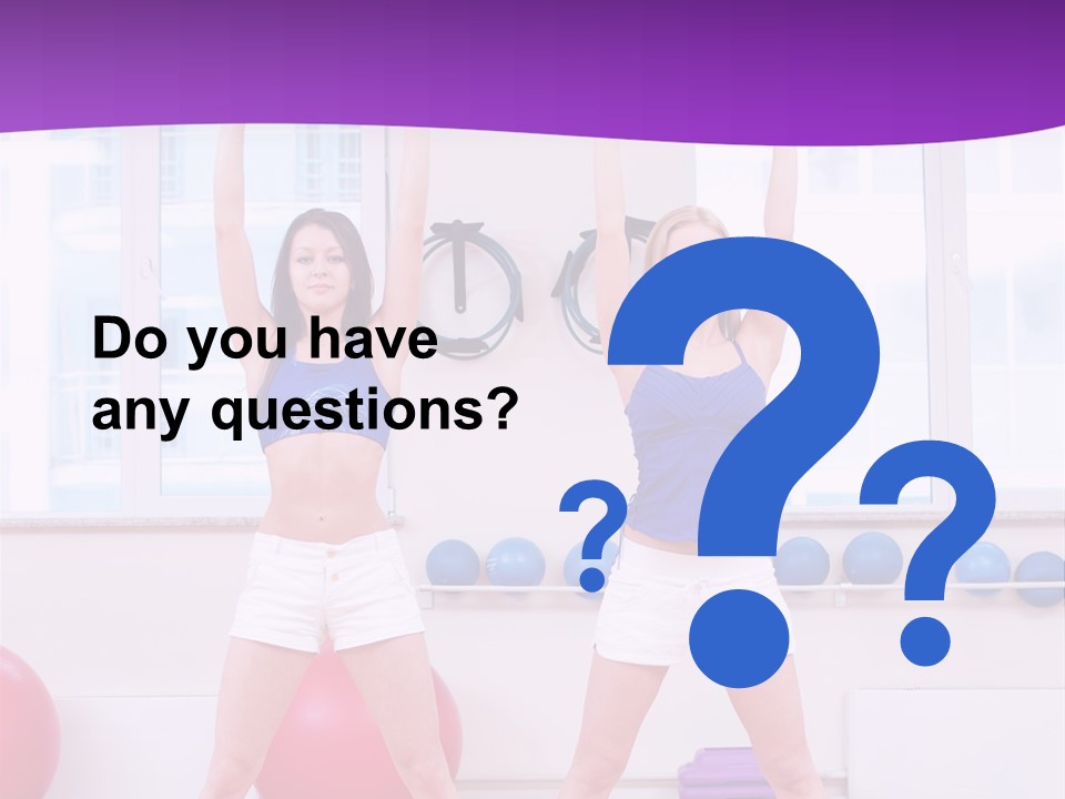 Flexible Stretching Well Being PowerPoint Template