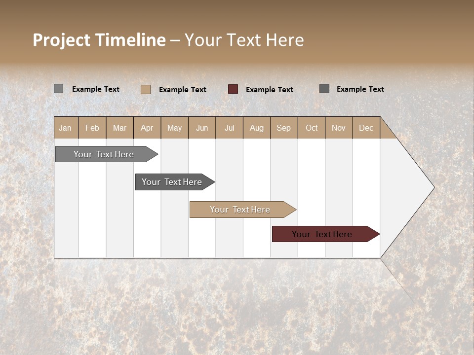 Close Up Model Disintegrate PowerPoint Template