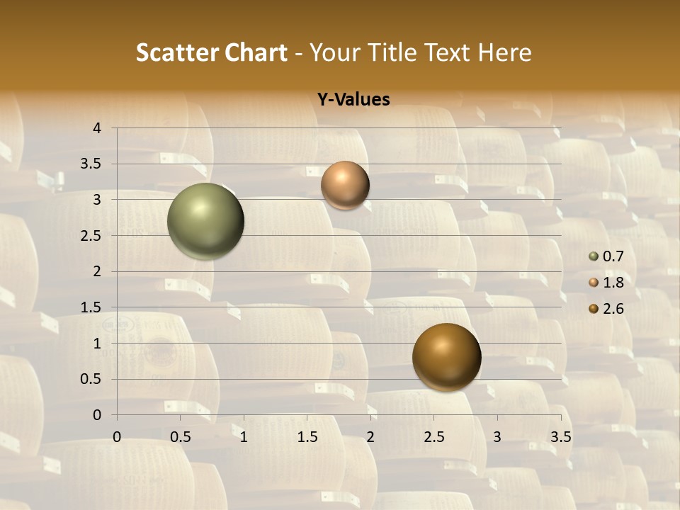 Dairy Hard Parmigiano PowerPoint Template