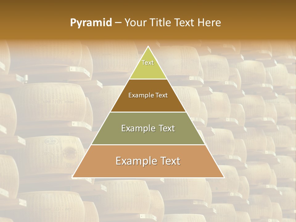 Dairy Hard Parmigiano PowerPoint Template