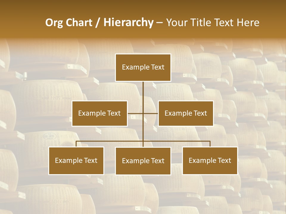 Dairy Hard Parmigiano PowerPoint Template