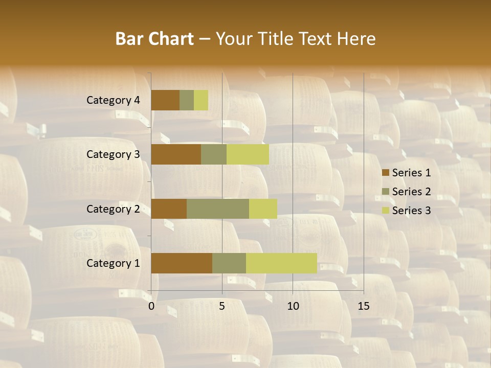 Dairy Hard Parmigiano PowerPoint Template